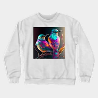 Living Life In Colour Birds Crewneck Sweatshirt